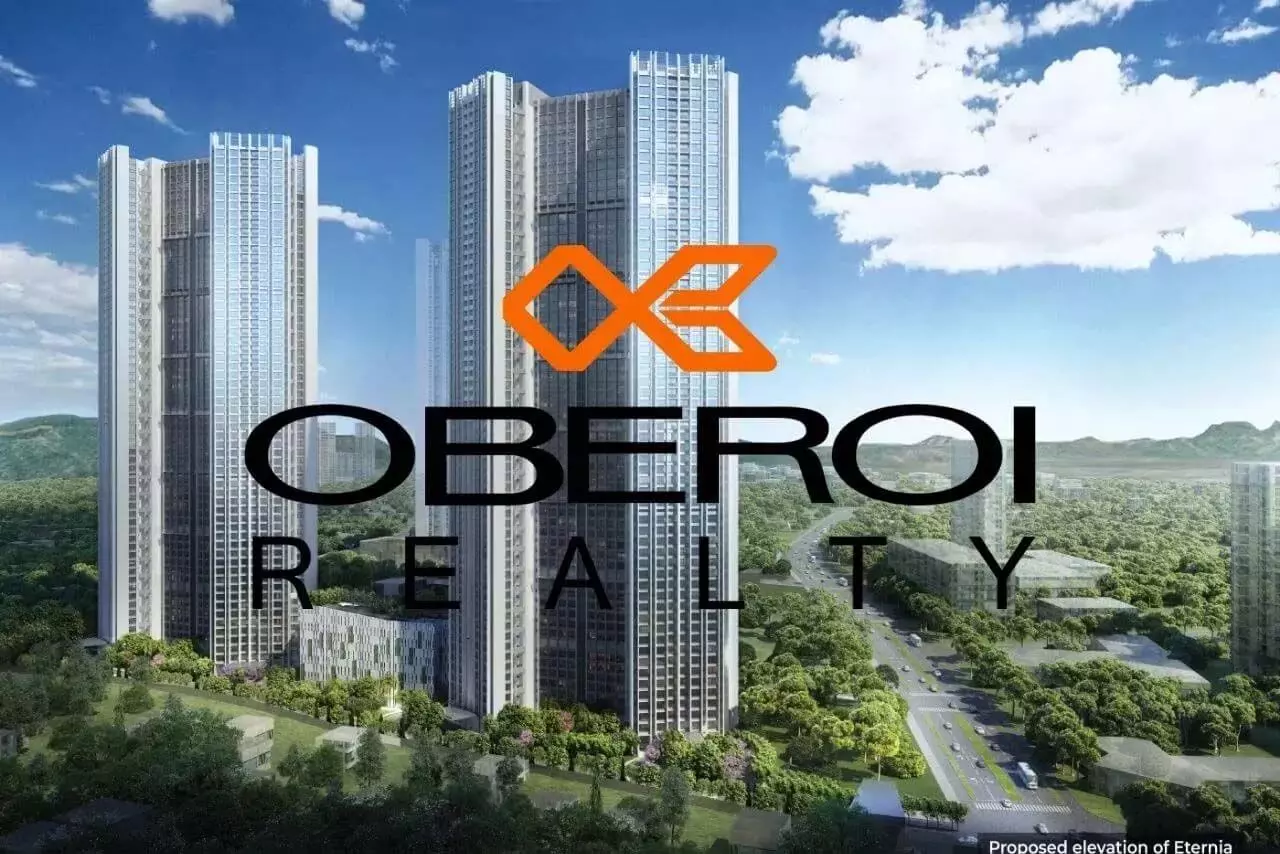 Oberoi Realty शेयर की कीमत में 7.08% ऊपर