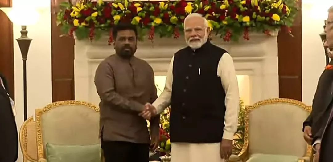 श्रीलंकाई राष्ट्रपति दिसानायके ने की पीएम मोदी से मुलाकात श्रीलंकाई राष्ट्रपति दिसानायके ने की पीएम मोदी से मुलाकात