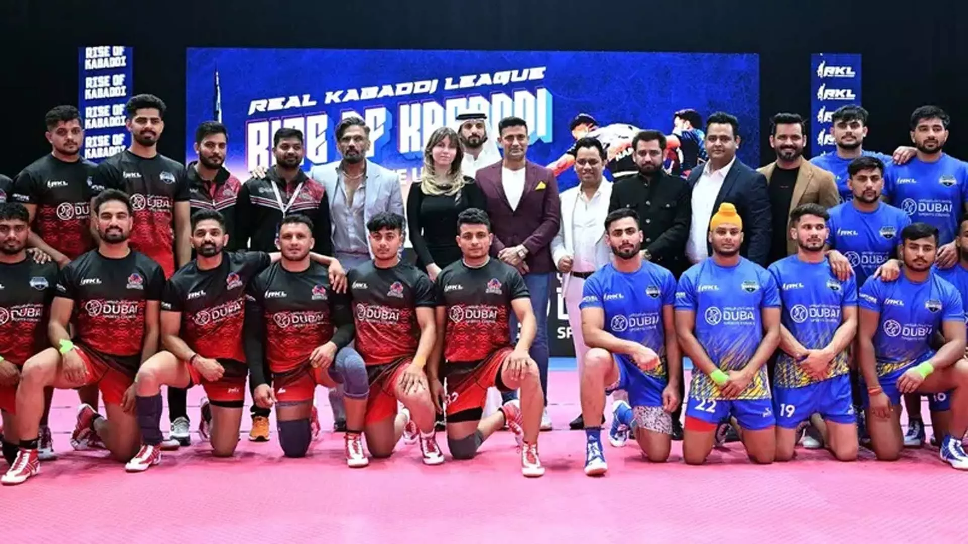 कबड्डी का दुबई में Real Kabaddi लीग प्रदर्शनी मैच के साथ ऐतिहासिक पदार्पण