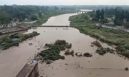 दक्षिण मदुरै वैगई नदी समुद्र की तरह है.. भगवान वरुण की दया से जल स्तर कम हो गया दक्षिण मदुरै वैगई नदी समुद्र की तरह है.. भगवान वरुण की दया से जल स्तर कम हो गया