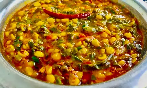 चना और पालक करी रेसिपी