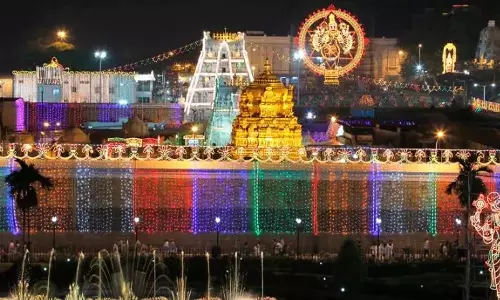 Tirumala में धनुर्मासम के दौरान सुप्रभातम का स्थान लेने के लिए तिरुप्पावई Tirumala में धनुर्मासम के दौरान सुप्रभातम का स्थान लेने के लिए तिरुप्पावई