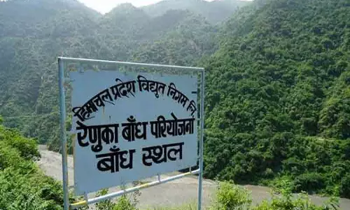 वर्षों की देरी के बाद Renukaji बांध परियोजना पटरी पर लौटी वर्षों की देरी के बाद Renukaji बांध परियोजना पटरी पर लौटी