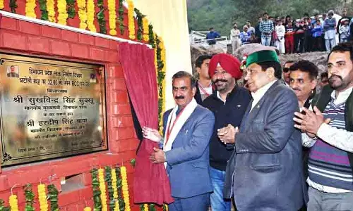 सुक्खू ने Nalagarh में 31 करोड़ रुपये की विकास परियोजनाओं का उद्घाटन व शिलान्यास किया