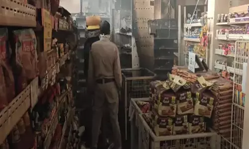 रायपुर ब्रेकिंग: सुपर मार्केट में आगजनी, शंकर नगर इलाके की घटना रायपुर ब्रेकिंग: सुपर मार्केट में आगजनी, शंकर नगर इलाके की घटना