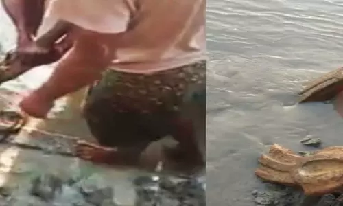 Assam : धुबरी में ऐतिहासिक समुद्री अवशेष मिले, ब्रह्मपुत्र में ब्रिटिशकालीन लंगर मिला