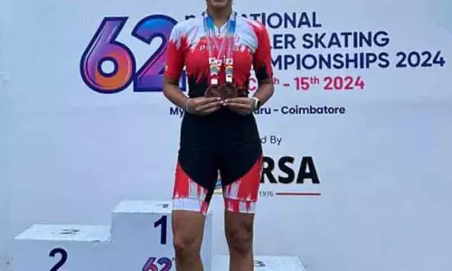City की लड़की ने राष्ट्रीय स्केटिंग प्रतियोगिता में चमकाया जलवा City की लड़की ने राष्ट्रीय स्केटिंग प्रतियोगिता में चमकाया जलवा