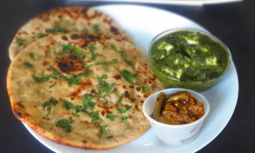 घर पर बनाएं ढाबे जैसा तंदूरी आलू परांठा