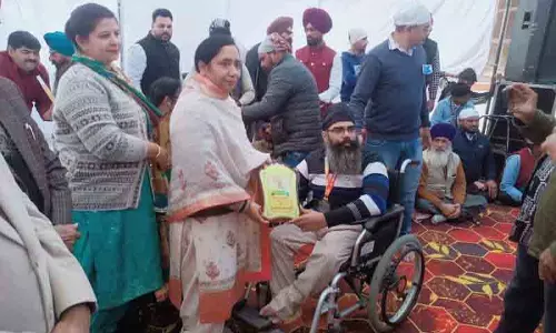 MC चुनाव से पहले मंत्री ने दिव्यांगों को किया प्रोत्साहित MC चुनाव से पहले मंत्री ने दिव्यांगों को किया प्रोत्साहित