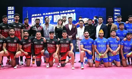 कबड्डी का दुबई में Real Kabaddi लीग प्रदर्शनी मैच के साथ ऐतिहासिक पदार्पण