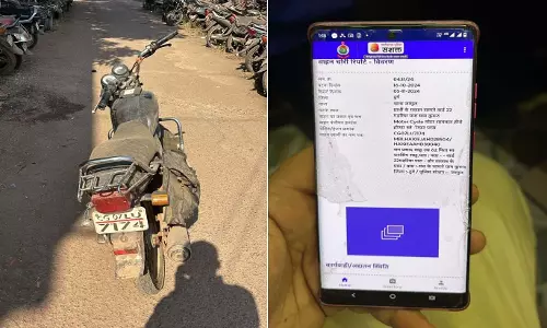 CG: सशक्त एप से दुर्ग पुलिस ने चोरी की गाड़ी को ढूंढ निकाला