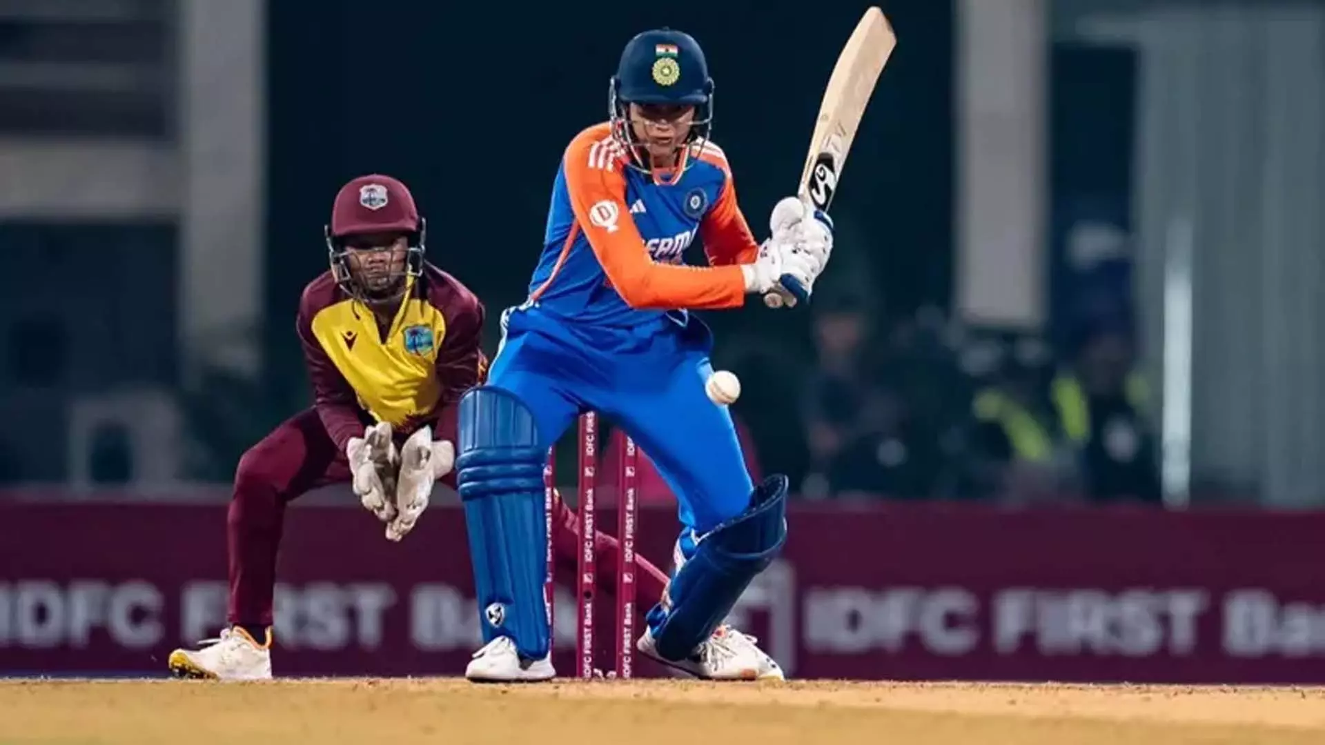 भारत ने टी20 मैच में वेस्टइंडीज के खिलाफ 9 विकेट पर 159 रन बनाए भारत ने टी20 मैच में वेस्टइंडीज के खिलाफ 9 विकेट पर 159 रन बनाए