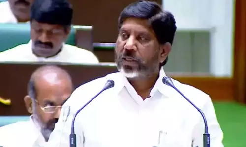 Telangana: बीएसी की बैठक विधानसभा नियमों के अनुसार आयोजित की गई: डिप्टी सीएम भट्टी विक्रमार्क Telangana: बीएसी की बैठक विधानसभा नियमों के अनुसार आयोजित की गई: डिप्टी सीएम भट्टी विक्रमार्क