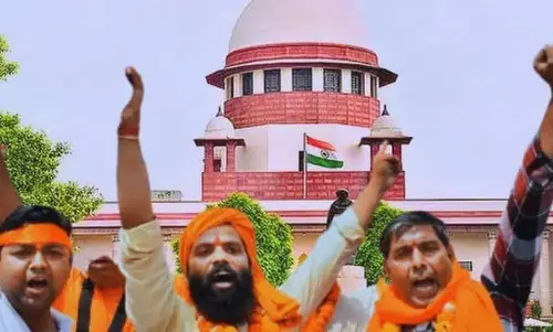 मस्जिद के अंदर जय श्री राम के नारे लगाने के मामले में SC ने कर्नाटक से जवाब मांगा