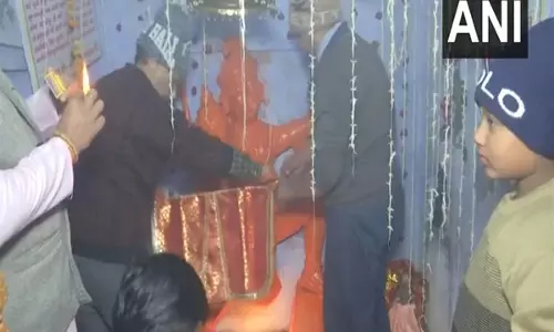 Sambhal में फिर से खुले शिव-हनुमान मंदिर में सुबह की प्रार्थना की गई