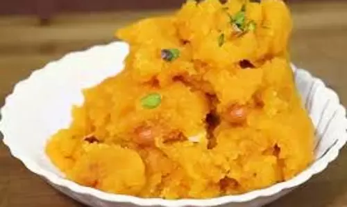 Suji Besan Halwa Recipe: जरूर बनाएं मिक्स हलवा Suji Besan Halwa Recipe: जरूर बनाएं मिक्स हलवा