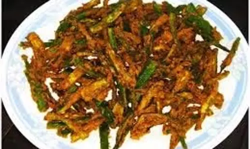 crispy ladyfinger: बेसन वाली कुरकुरी भिंडी,झटपट नोट करें रेसिपी crispy ladyfinger: बेसन वाली कुरकुरी भिंडी,झटपट नोट करें रेसिपी