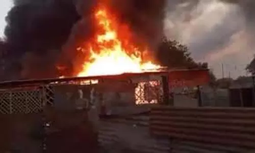 Haryana: झींगा फार्म में लगी आग, लाखों का नुकसान