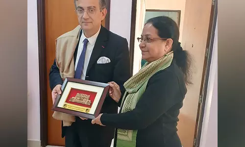 फ्रांसीसी राजदूत ने भारतीय छात्रों को France में अध्ययन करने के लिए प्रोत्साहित किया फ्रांसीसी राजदूत ने भारतीय छात्रों को France में अध्ययन करने के लिए प्रोत्साहित किया