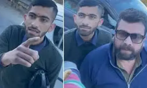 Shimla: टाइमिंग को लेकर भिड़े निजी व एचआरटीसी बस के चालक और परिचालक Shimla: टाइमिंग को लेकर भिड़े निजी व एचआरटीसी बस के चालक और परिचालक