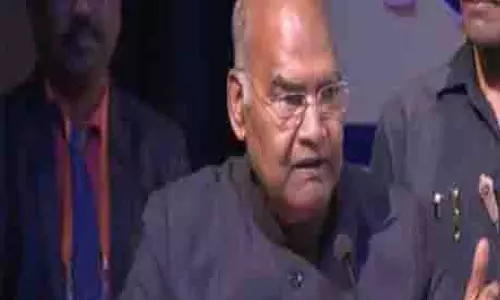 एक साथ चुनाव कराने का मॉडल भारतीय जनता की सर्वांगीण प्रगति के लिए सक्षम है: Ram Nath Kovind एक साथ चुनाव कराने का मॉडल भारतीय जनता की सर्वांगीण प्रगति के लिए सक्षम है: Ram Nath Kovind