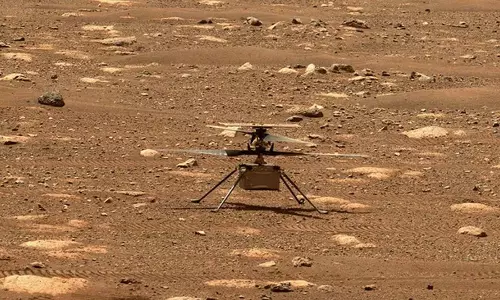 NASA का इंजीन्यूटी हेलीकॉप्टर 20 साल तक मौसम स्टेशन के रूप में कर सकता है काम