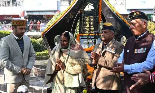 युद्ध नायक ने Mandi में विजय दिवस पर 1971 के संघर्ष में भारत की भूमिका पर विचार किया युद्ध नायक ने Mandi में विजय दिवस पर 1971 के संघर्ष में भारत की भूमिका पर विचार किया