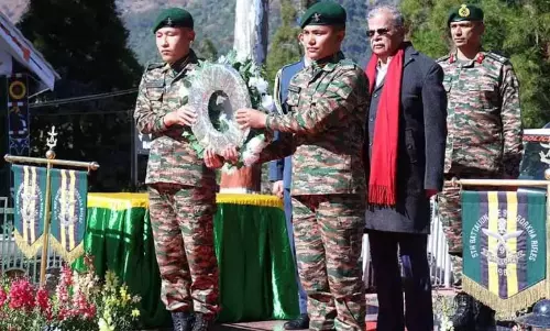Nagaland के राज्यपाल विजय दिवस मनाने के लिए सेना में शामिल हुए