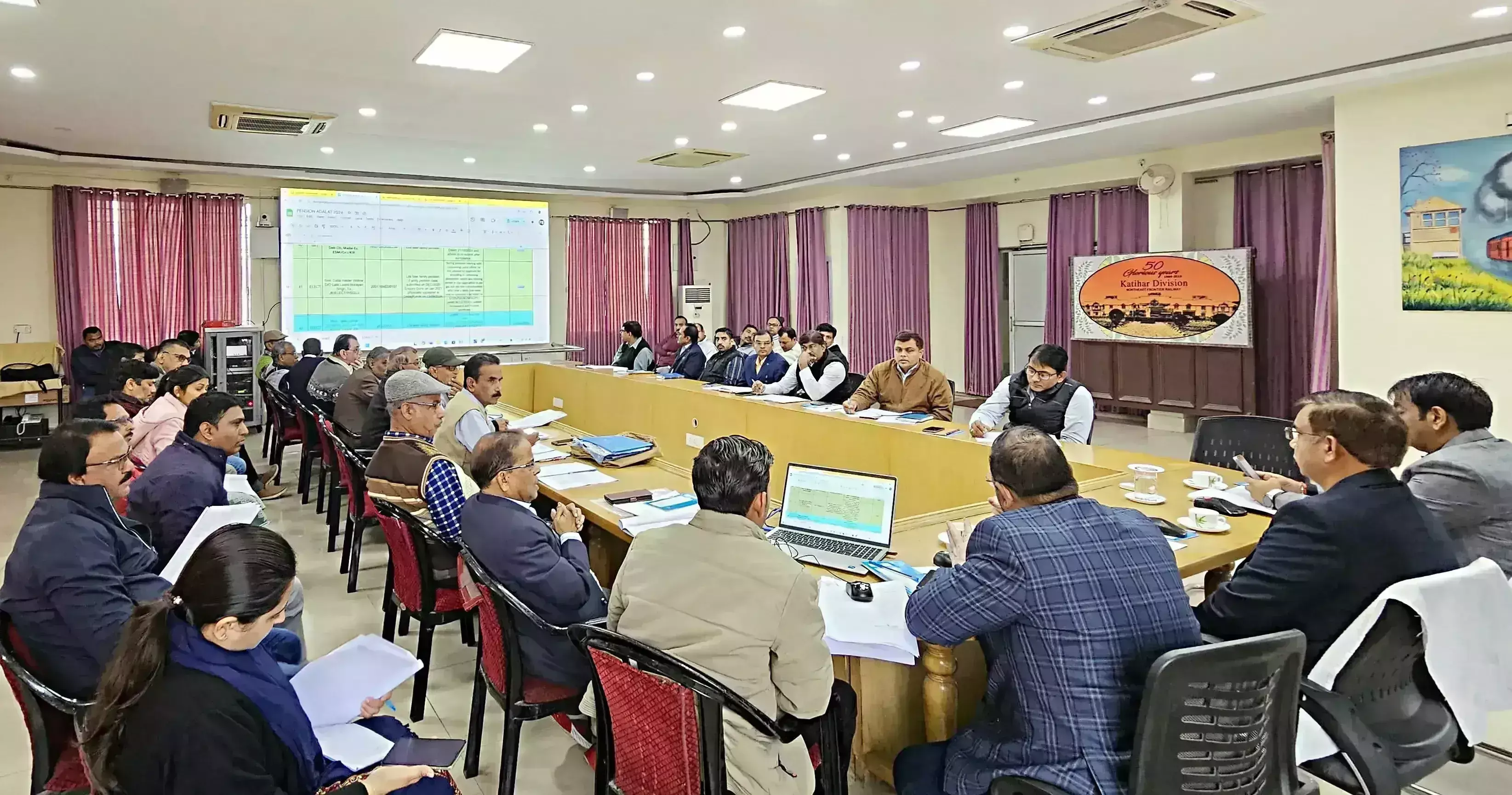 Katihar: सेवानिवृत्त रेलकर्मियों की समस्याओं का डीआरएम ने निवारण किया Katihar: सेवानिवृत्त रेलकर्मियों की समस्याओं का डीआरएम ने निवारण किया