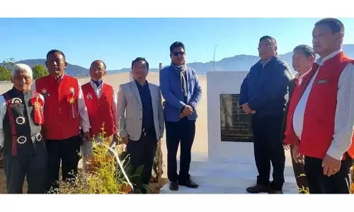 Nagaland : जी. काइतो अये ने एस.वी.सी. हॉल भवन का उद्घाटन किया