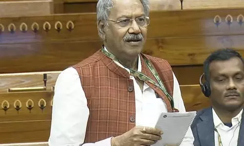 सांसद बृजमोहन ने लोकसभा में उठाया ग्रामीण विकास का मुद्दा