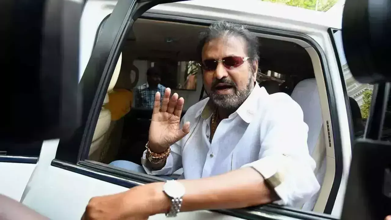 Mohan Babu के पास दो बंदूकें होने की पुष्टि, जांच तेज Mohan Babu के पास दो बंदूकें होने की पुष्टि, जांच तेज
