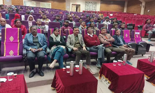 Alwar: प्रताप ऑडिटोरियम में राज्य स्तरीय कार्यक्रम का हुआ लाइव प्रसारण