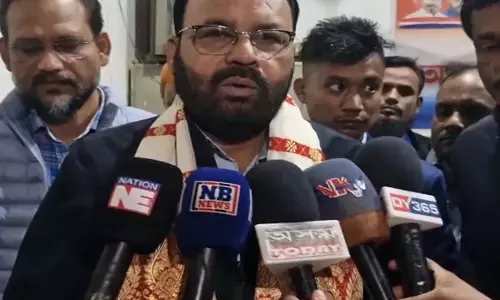 Assam: पत्रकारों से बातचीत में एक देश, एक चुनाव का मुद्दा भी उठाया