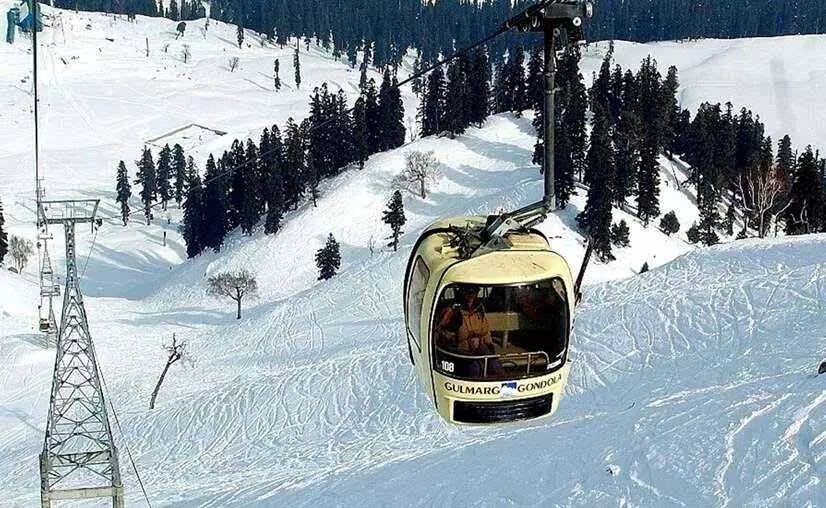 Gulmarg Gondola परियोजना के लिए टिकट प्रणाली में सुधार किया गया