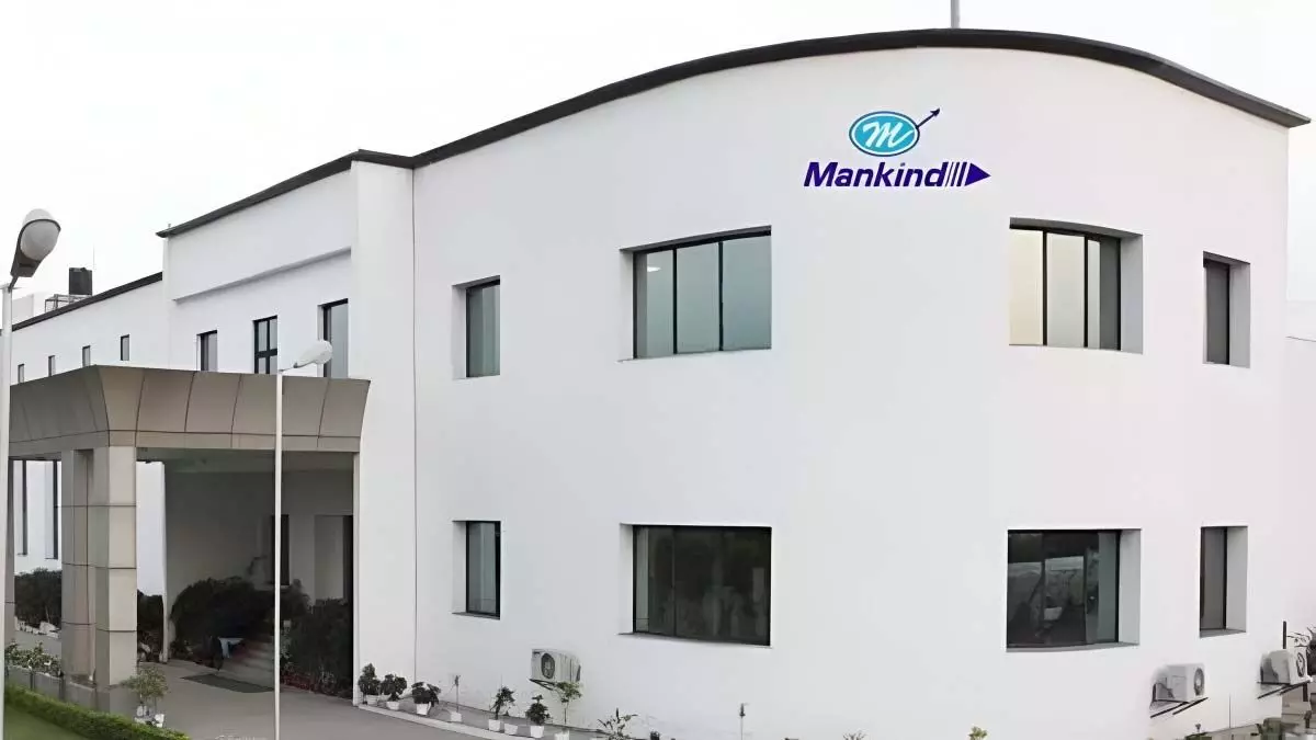 Mankind Pharma शेयर की कीमत में 5.01% ऊपर