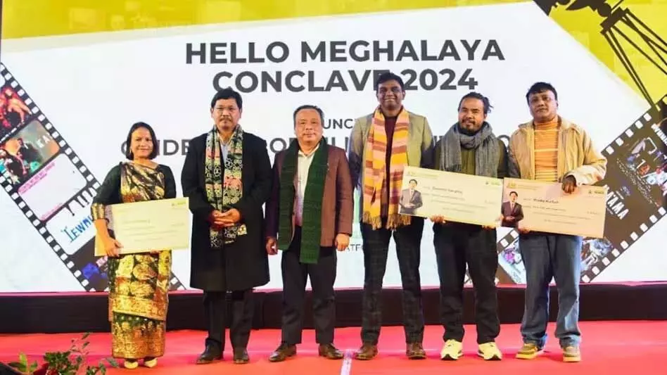 Meghalaya  कॉन्क्लेव 2024 में फिल्म निर्माण अनुदान की घोषणा की