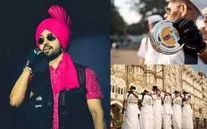 मुंबई के प्रतिष्ठित डब्बावालों ने Diljit Dosanjh का दिल खोलकर स्वागत किया