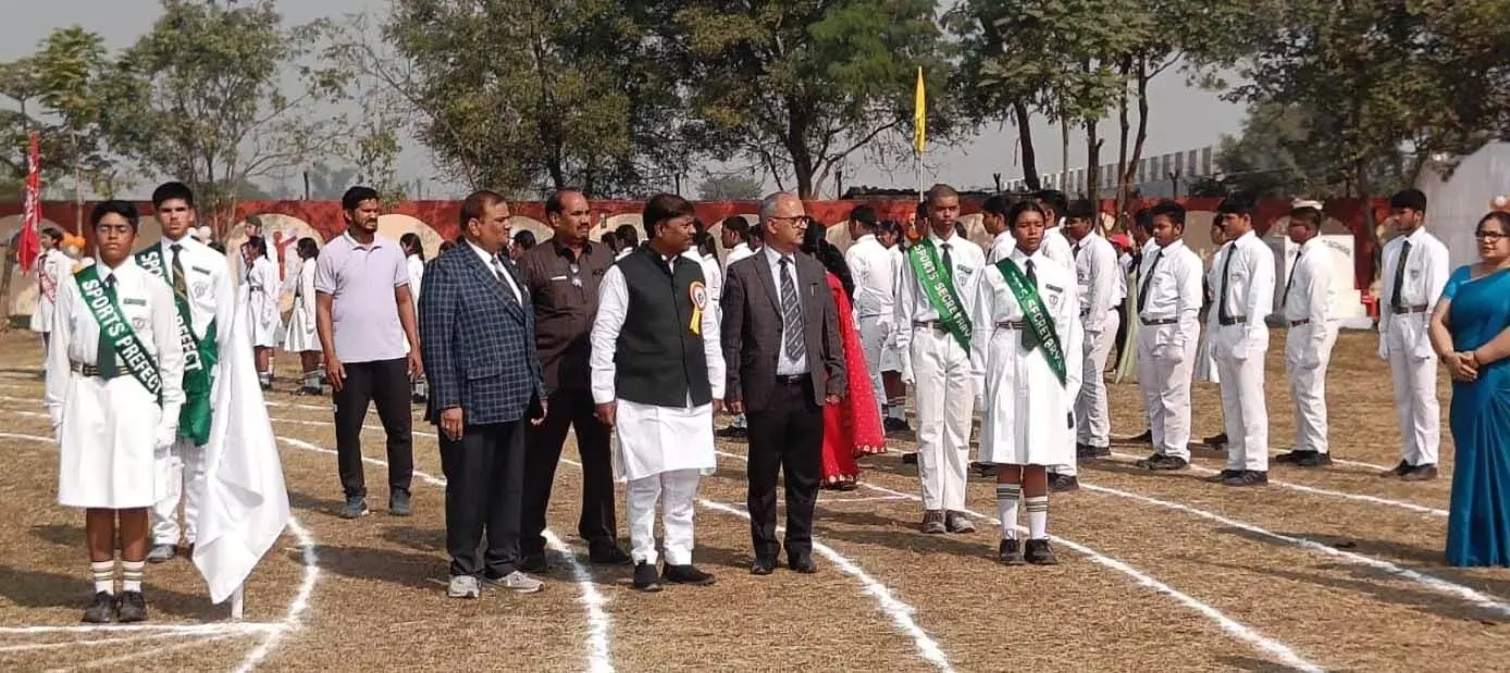 स्पोर्ट्स डे सेलिब्रेशन में शामिल हुए वन मंत्री केदार कश्यप