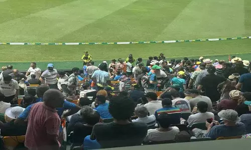 Gabba में बिजली गिरने से भारत-ऑस्ट्रेलिया टेस्ट मैच रुका
