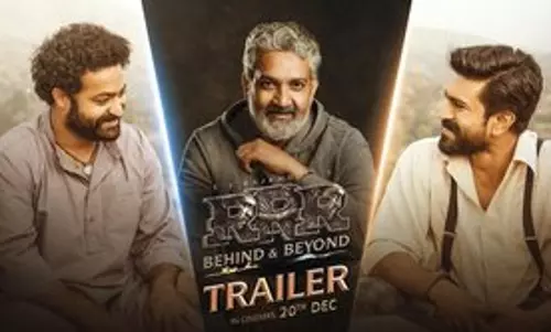 Jr NTR और राम चरण ने ‘आरआरआर बिहाइंड एंड बियॉन्ड’ के ट्रेलर में दिलचस्प किस्से साझा किए Jr NTR और राम चरण ने ‘आरआरआर बिहाइंड एंड बियॉन्ड’ के ट्रेलर में दिलचस्प किस्से साझा किए
