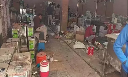 Haryana:   खाद्य सुरक्षा विभाग ने नकली देसी घी बनाने वाली फैक्ट्री का  किया भंडाफोड़