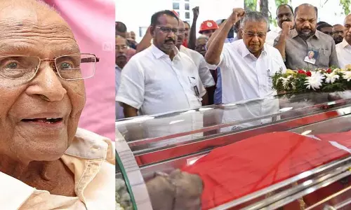 Kerala हाईकोर्ट ने एमएम लॉरेंस के शव को दफनाने की अपील खारिज की