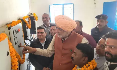 Haryana : कृषि मंत्री ने यमुनानगर में सीवरेज पम्पिंग स्टेशन का उद्घाटन