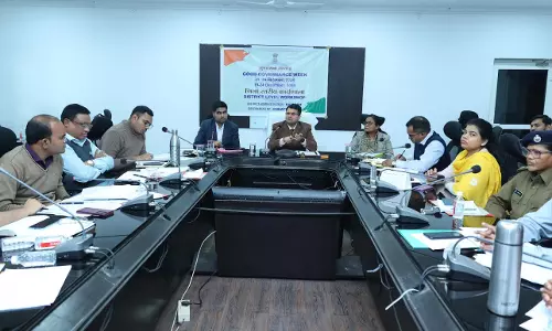 कलेक्टर कार्तिकेया गोयल ने की समय-सीमा की बैठक कलेक्टर कार्तिकेया गोयल ने की समय-सीमा की बैठक