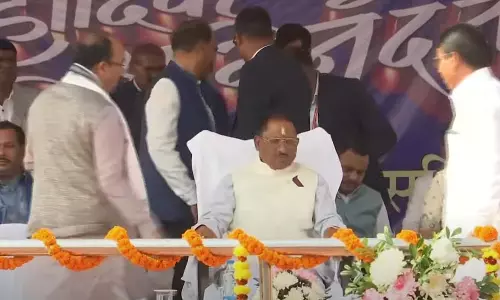 कोरबा पहुंचे CM विष्णुदेव साय बाबा गुरु घासीदास जयंती में हुए शामिल