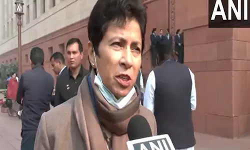 अमित शाह के बयान पर Congress सांसद कुमारी शैलजा ने कही ये बात अमित शाह के बयान पर Congress सांसद कुमारी शैलजा ने कही ये बात