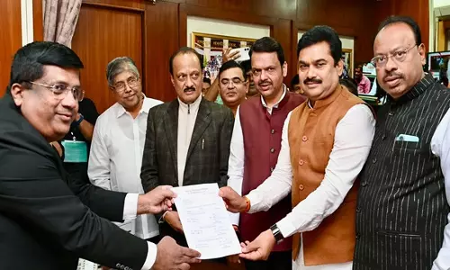 BJP के राम शिंदे ने विधान परिषद सभापति पद के लिए दाखिल किया नामांकन