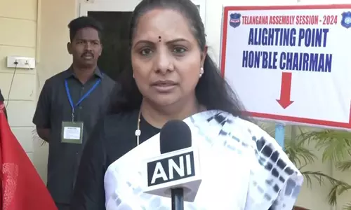 K Kavitha ने सौंदर्यीकरण परियोजना को लेकर सीएम रेड्डी पर किया हमला