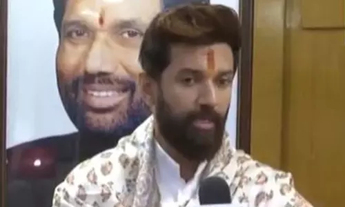 केंद्रीय मंत्री चिराग पासवान ने बाबा साहेब अंबेडकर के सम्मान का ढोंग करने के लिए Congress की आलोचना की